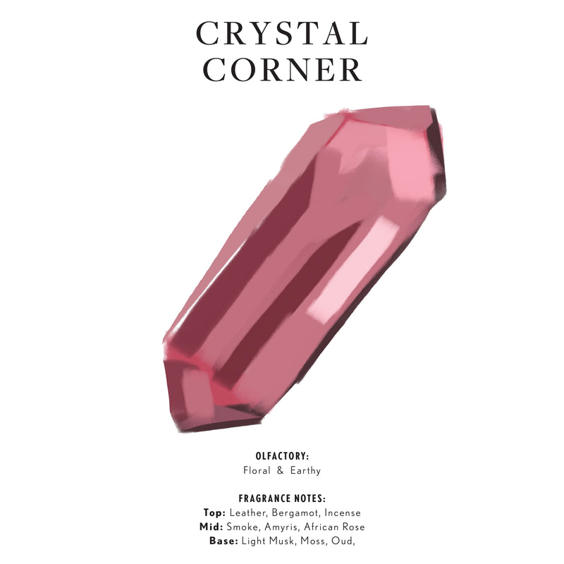 Crystal Corner Artisan Candle